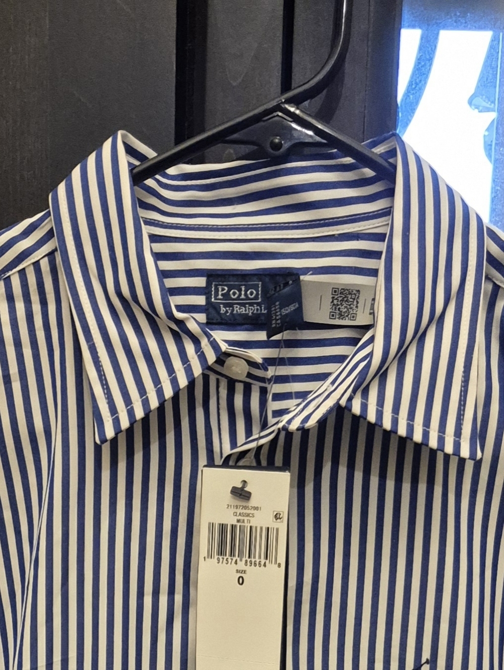 Polo Ralph Lauren Striped Cotton Poplin Paneled Shirtdress - Picture 5 of 5